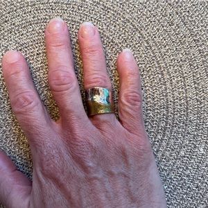 Silpada cuff ring
